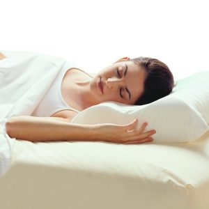 Use a Curved Pillow for Better Spinal Alignment