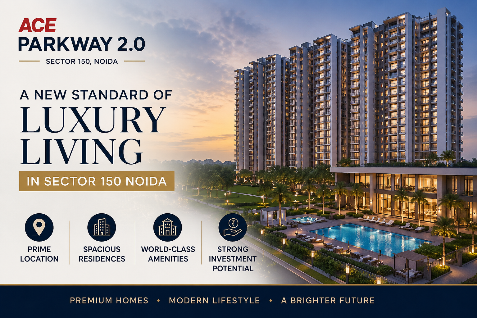 ACE Parkway 2.0 in Sector 150 Noida